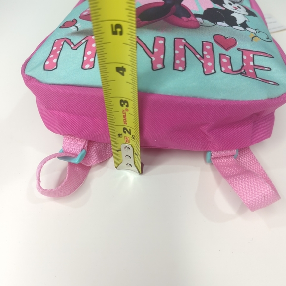 Disney Minnie Mouse Travel Blanket 40" x 50" With Mini Mouse Back Pack - Picture 10 of 11